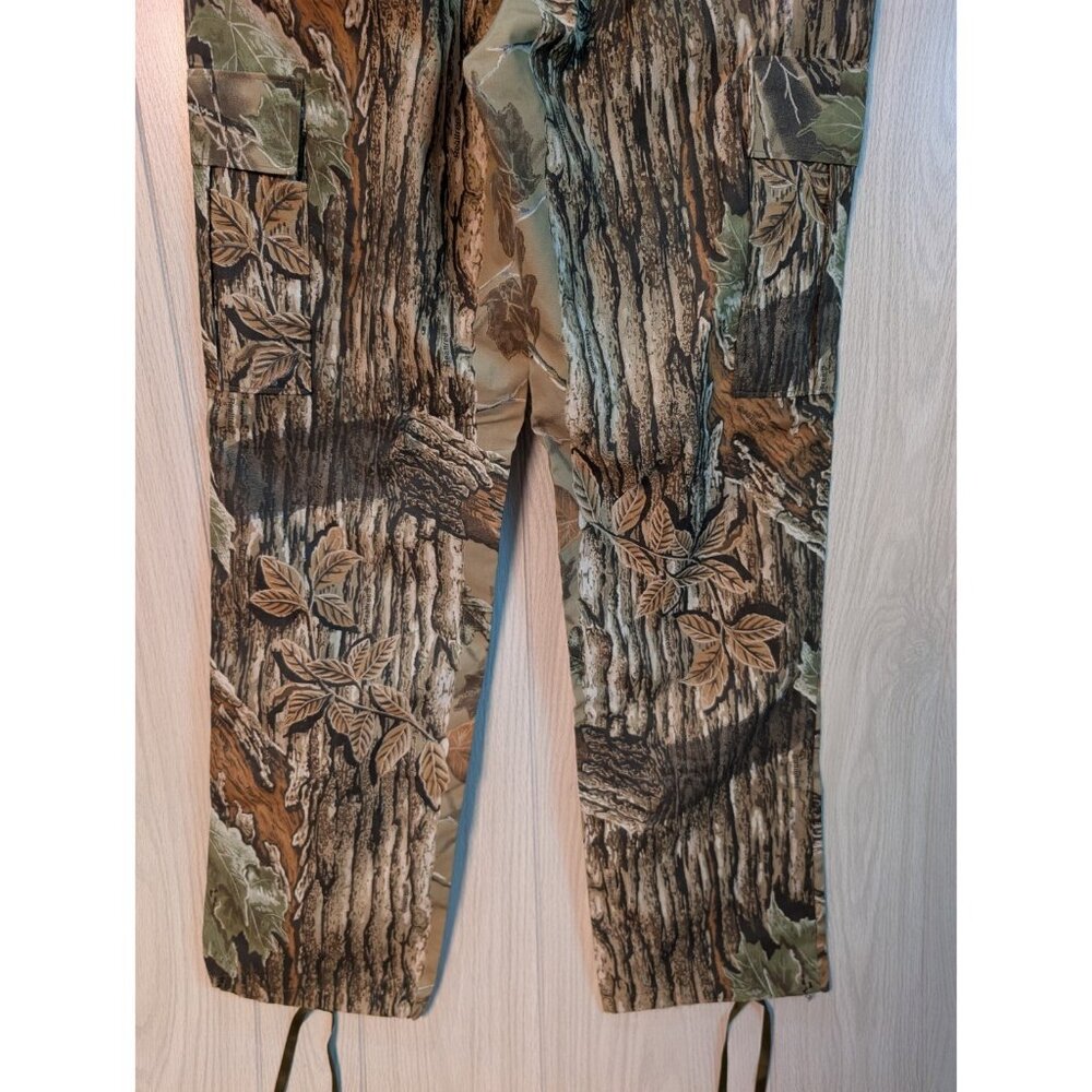 Realtree Trousers Adult Medium Brown Camo Carpenter Work Wear Pants Mens Hunting - Picture 6 of 9